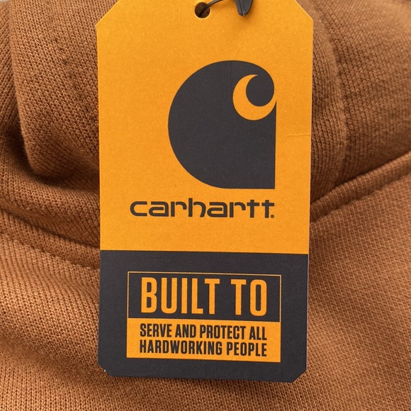 New Carhartt OTC Lacrosse Loose Fit Midweight Hood in Carhartt Brown - Picture 3 of 6